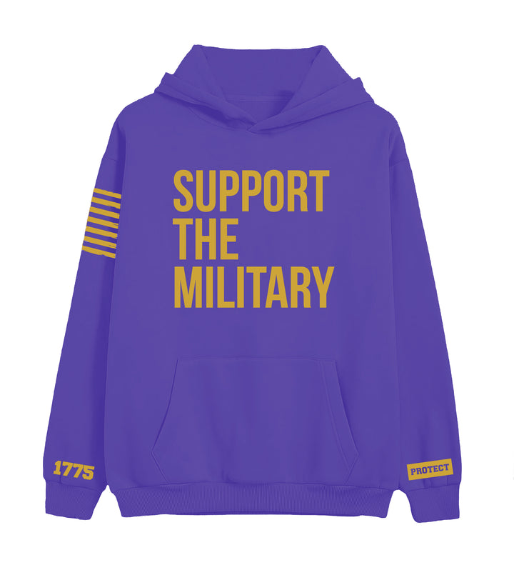 Hoodie Purple-Gold