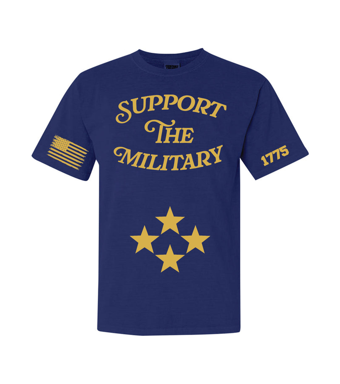 T-Shirt Blue-Gold