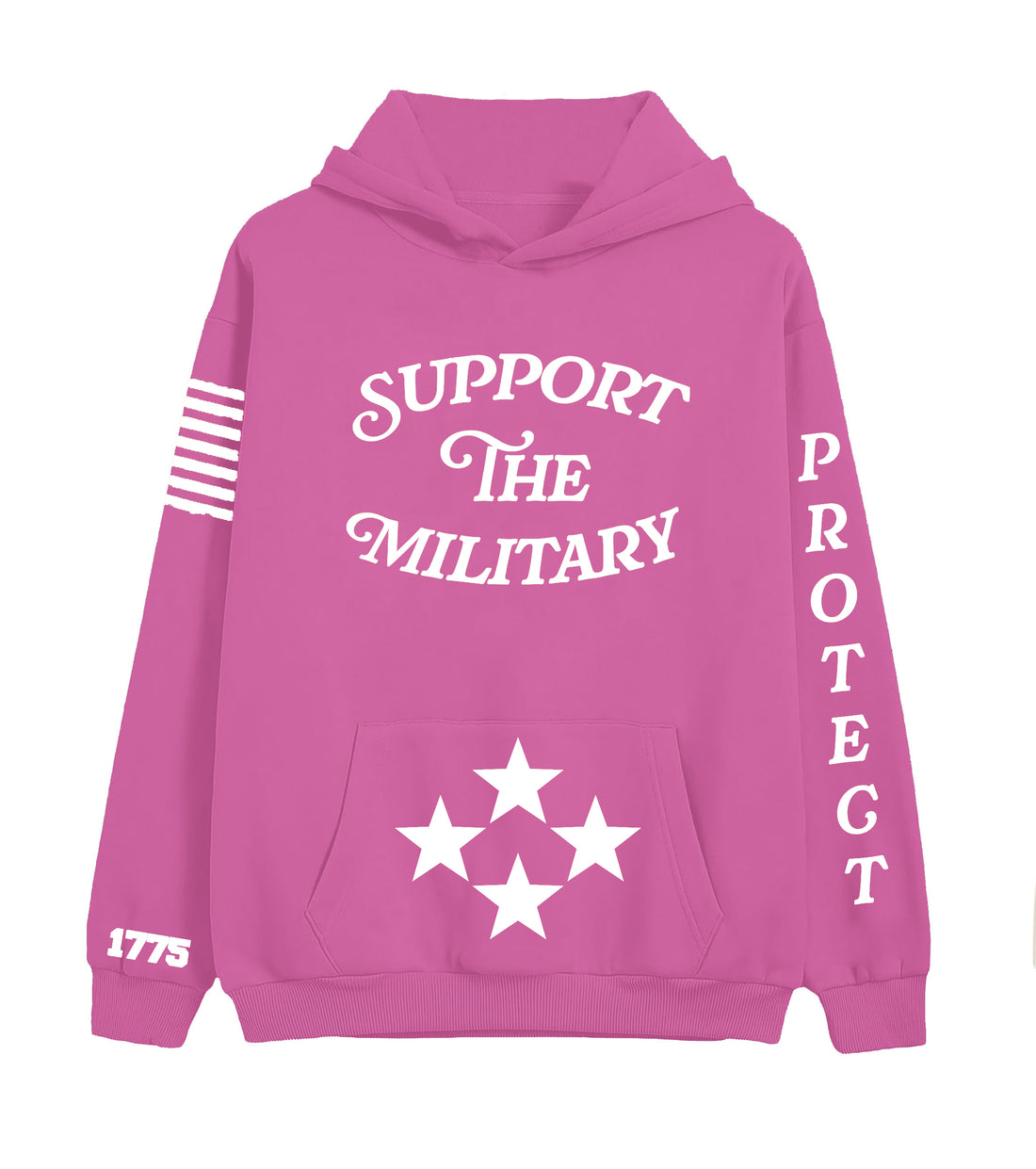 Hoodie Pink-White (Liberty)