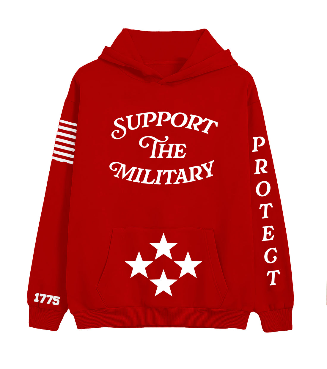 Hoodie Red-White (Liberty)