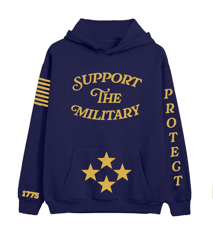 Hoodie Royal Blue - Gold (Liberty)