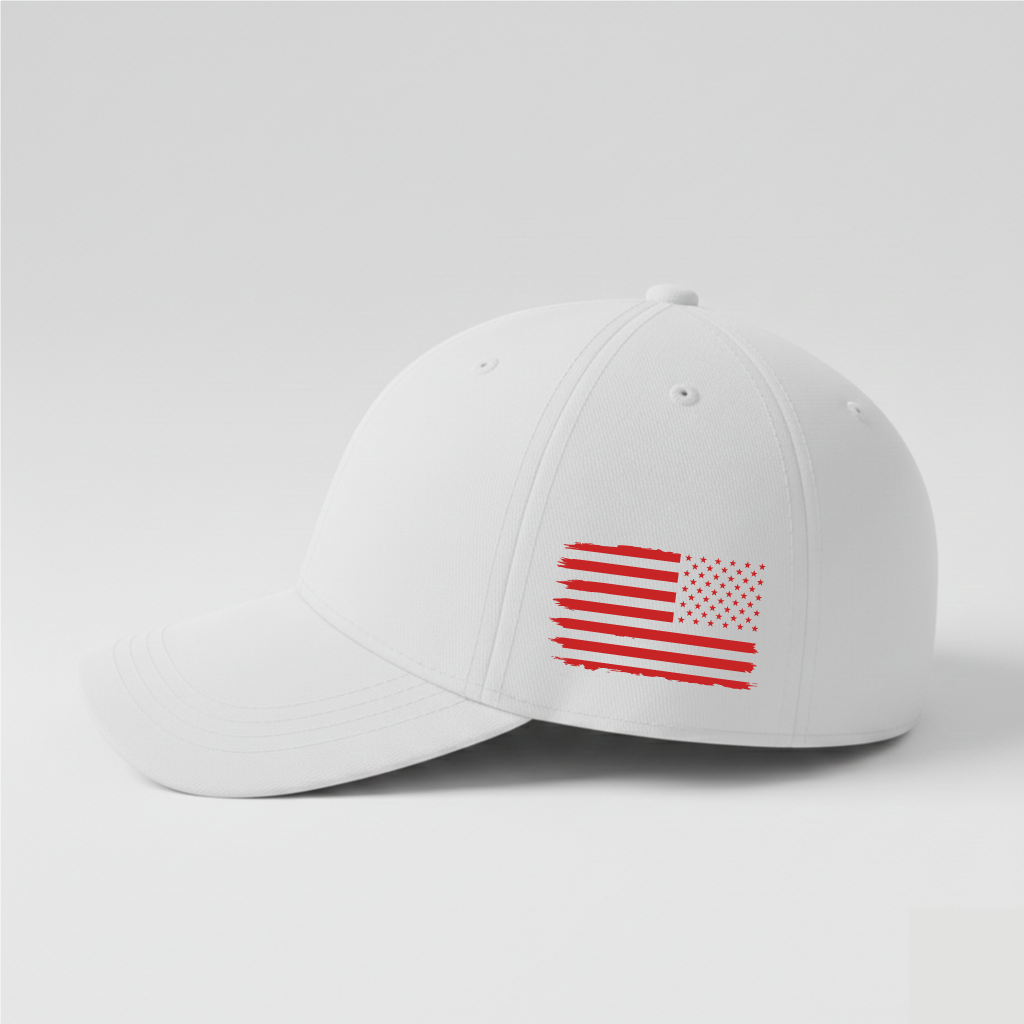 Ballcaps White-Red