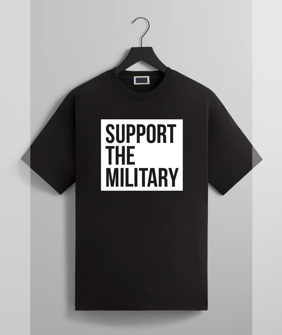 Support The Military T-Shirt - Black