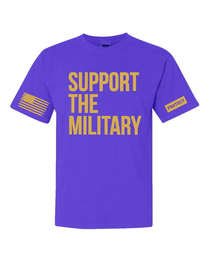 T-Shirt Purple-Gold