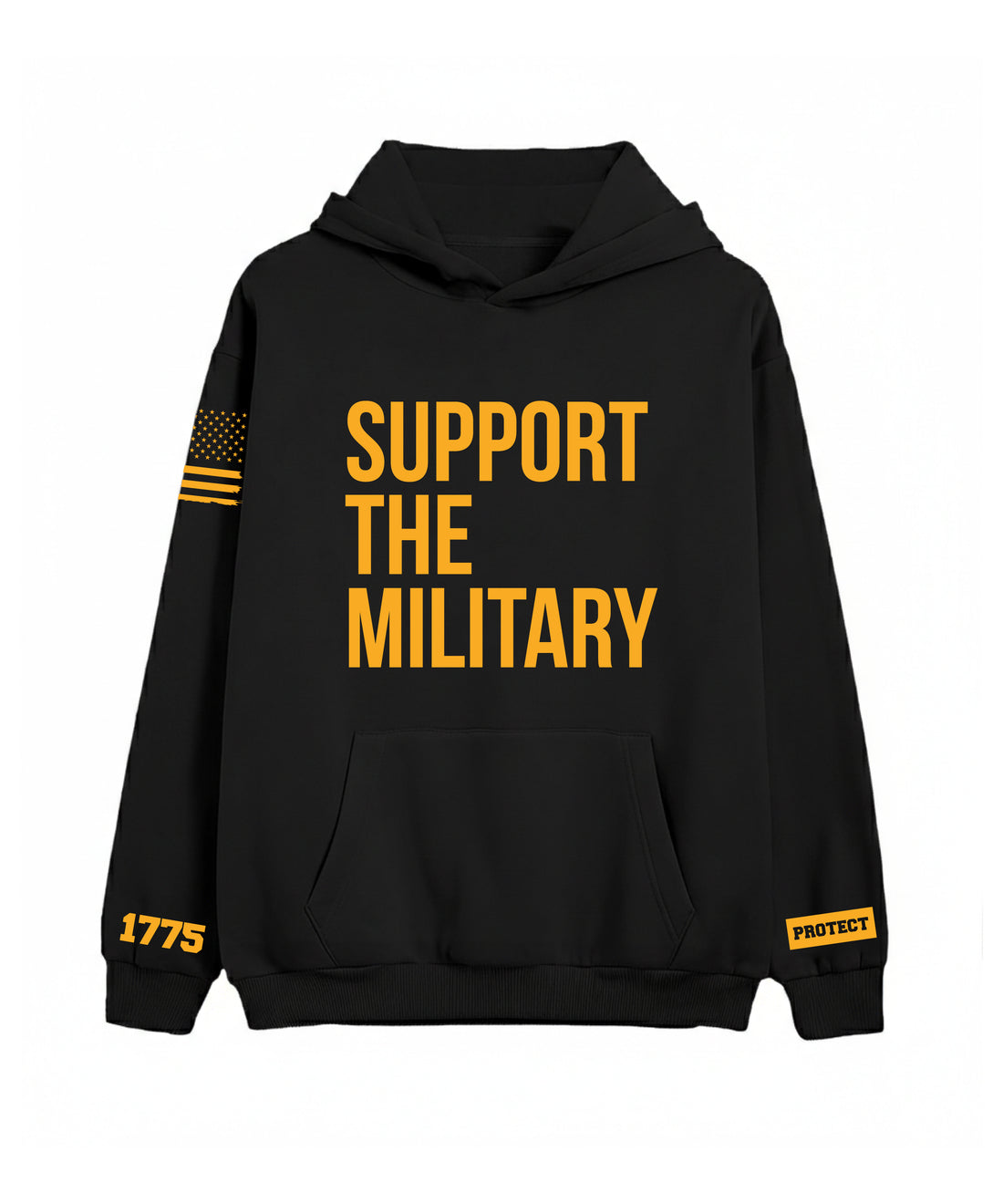 Hoodie Black-Gold
