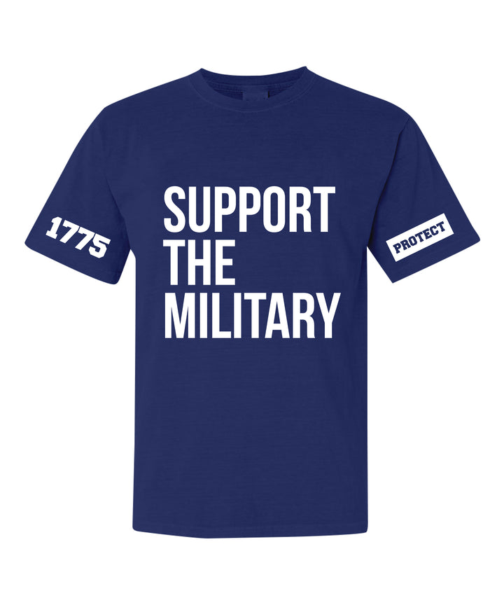 T-Shirt Navy Blue-White