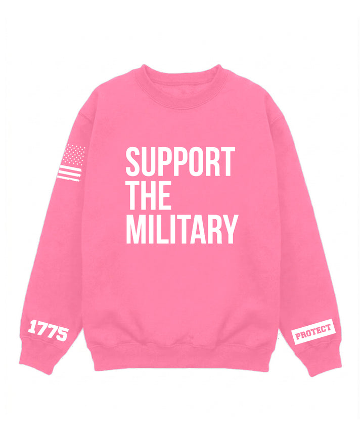 Sweatshirt Pink-White