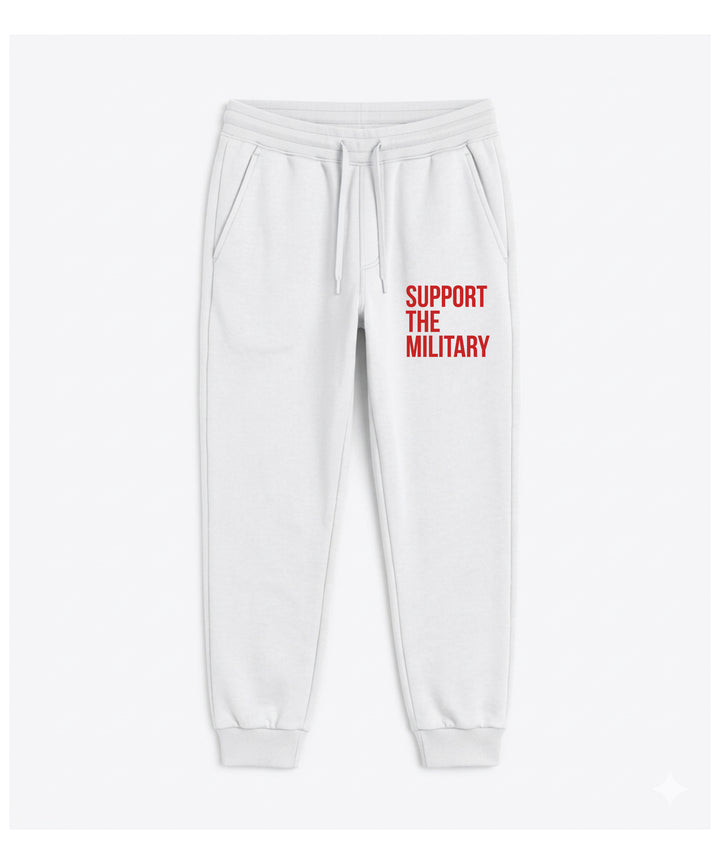 Sweatpants White-Red