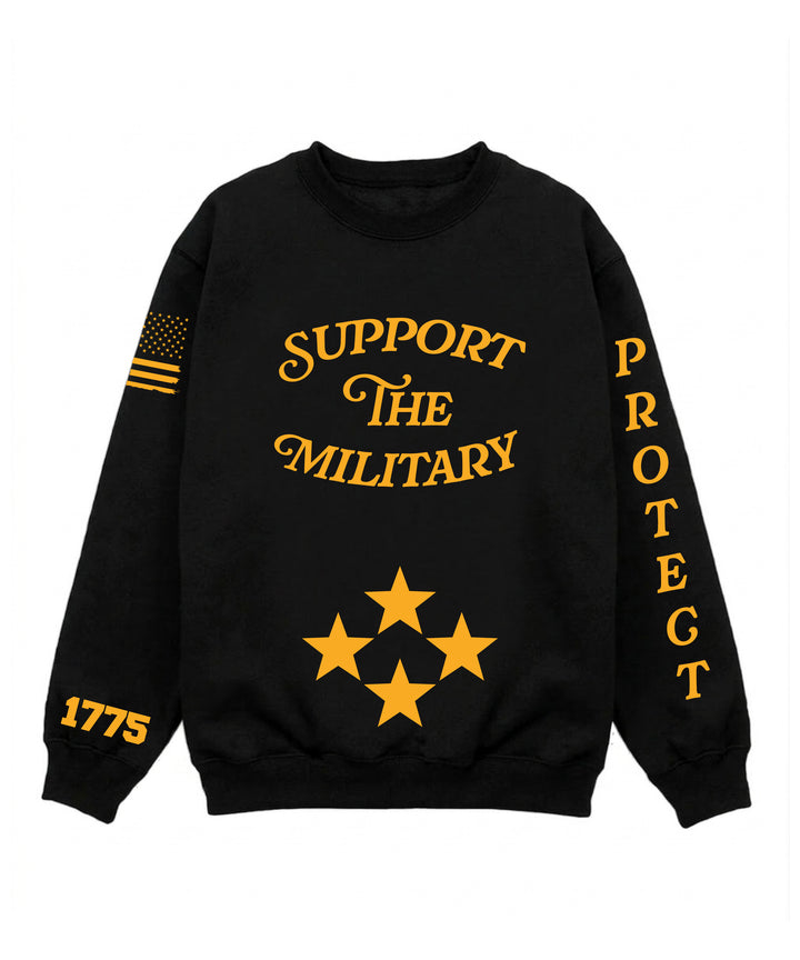 Sweatshirt Black-Gold (Liberty)