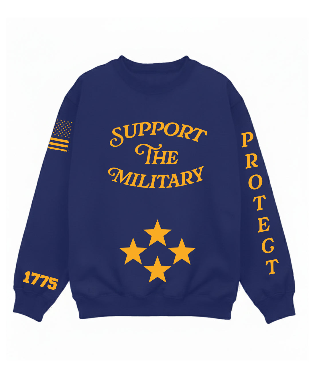 Sweatshirt Blue-Gold (Liberty)
