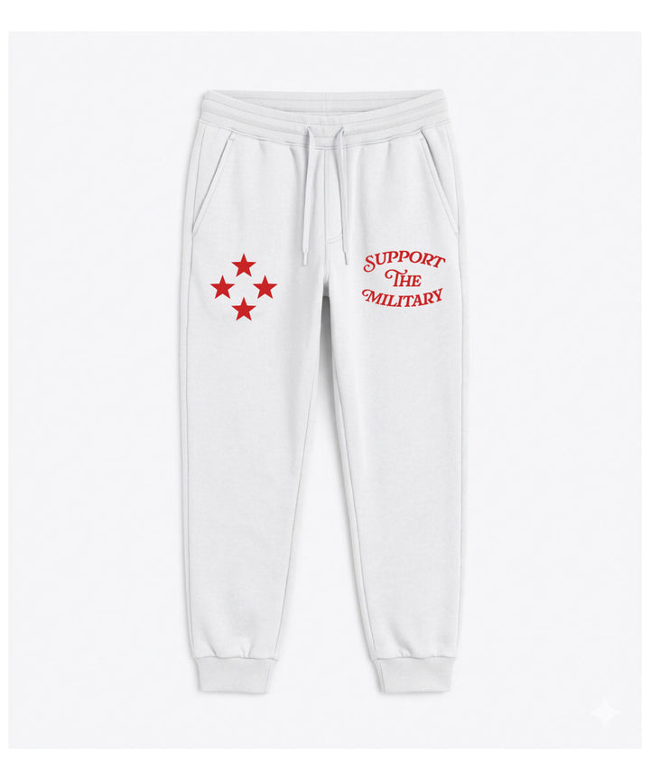 Sweatpants White-Red (Liberty)