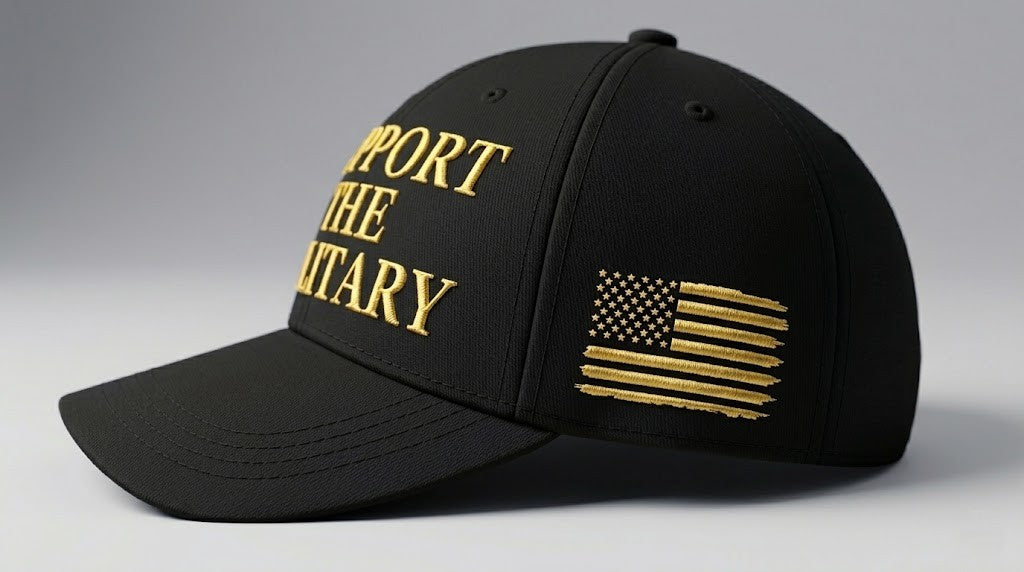 Ballcaps Black-Golden