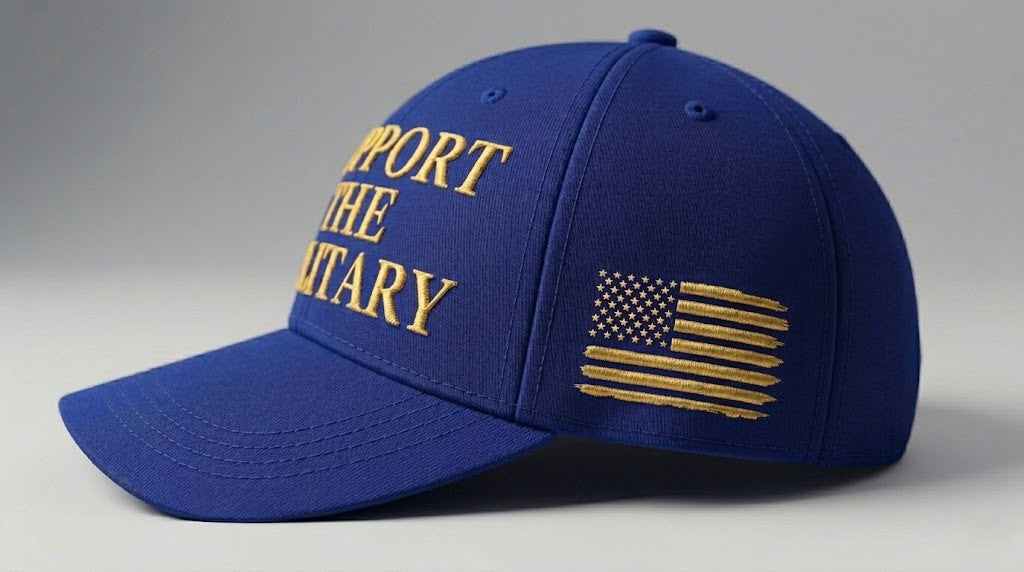 Ballcaps Blue-Golden