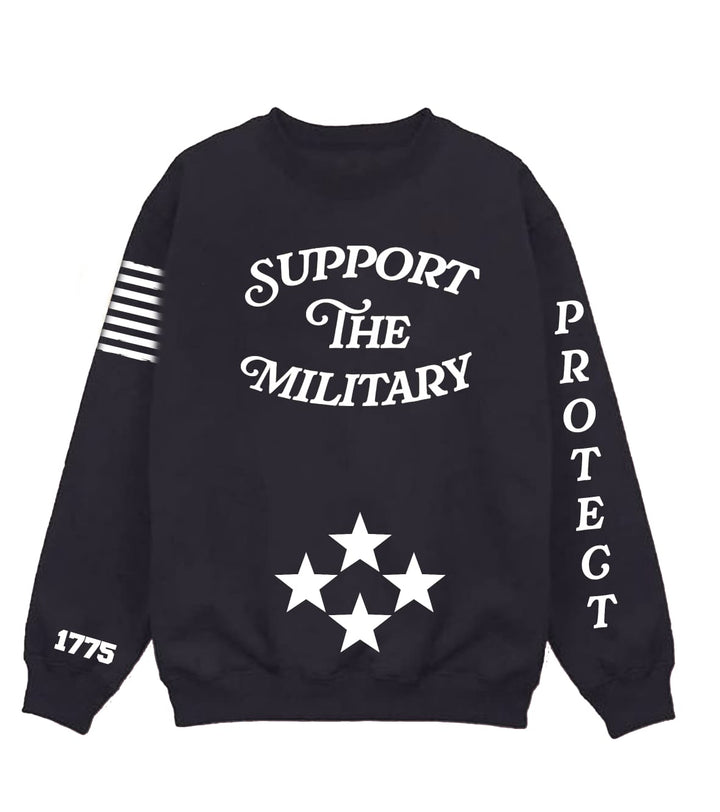 Sweatshirt Black-white