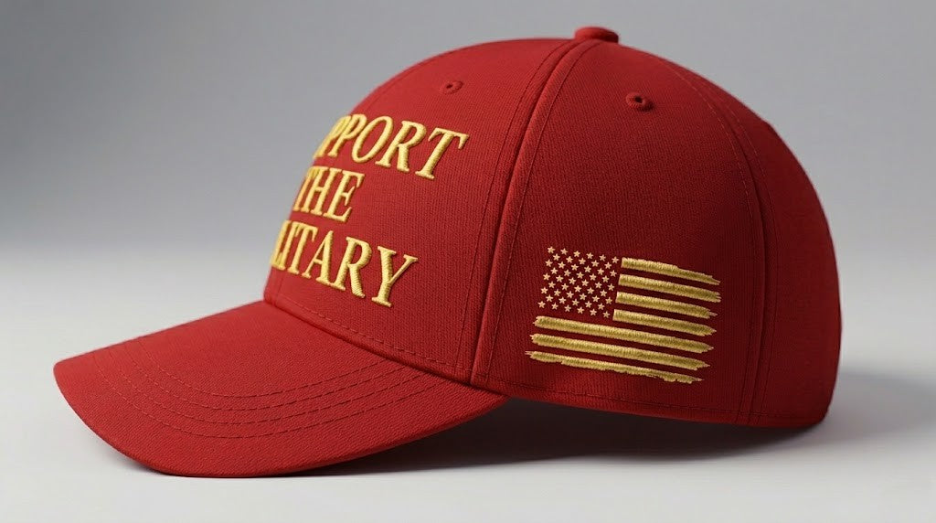 Ballcaps Red-Gold